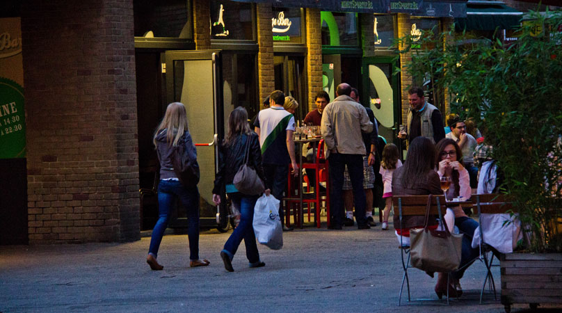 Terrasse de café Louvain-la-Neuve