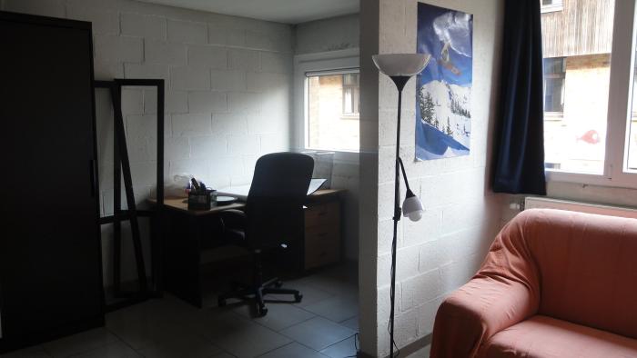 Kot 30 m² in Louvain-La-Neuve L'Hocaille