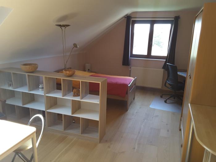 Chambre côté lit