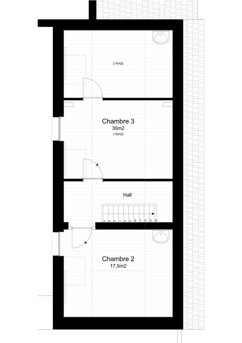 Kot bij bewoner 17 m² in Louvain-La-Neuve Buiten Louvain-La-Neuve