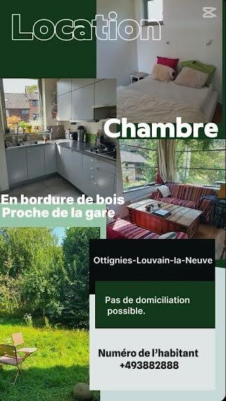 学生宿舍 18 m² 在 Louvain-La-Neuve Ottignies