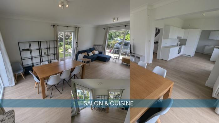 Salon et cuisine