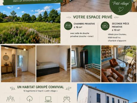 Colocation 26 m² à Louvain-La-Neuve Walhain